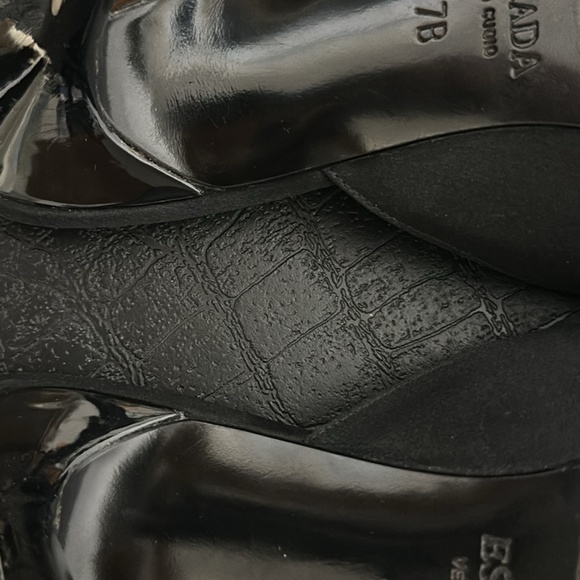 ESCADA Satin Slip on Sandal Size 7B - Picture 5 of 5